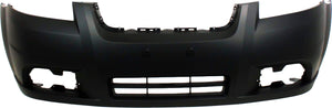 AVEO 07-11 FRONT BUMPER COVER, Primed, w/ Fog Light Holes