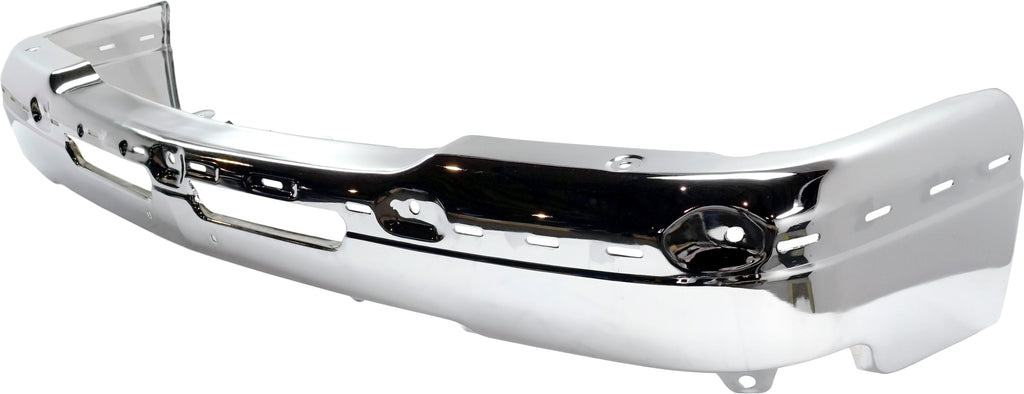 SILVERADO 1500/2500 03-06/AVALANCHE 02-06 FRONT BUMPER, Face Bar, Chrome, Base/LS/LT/Hybrid Models, w/ Bracket, (Avalanche, w/o Body Cladding), Includes 2007 Classic