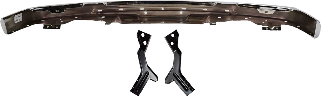 COLORADO/CANYON 04-12 FRONT BUMPER, Impact Bar, Chrome, w/ Bracket