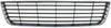 IMPALA 06-11 FRONT BUMPER GRILLE, Chrome Shell/Dark Gray Insert, (Exc. SS Model) - CAPA
