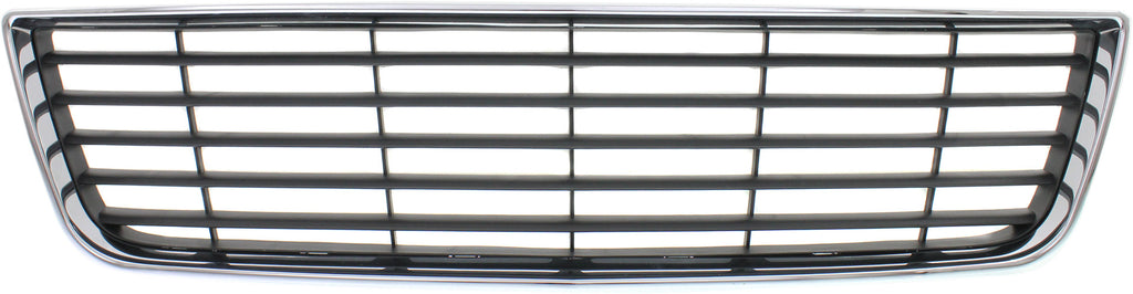 IMPALA 06-11 FRONT BUMPER GRILLE, Chrome Shell/Dark Gray Insert, (Exc. SS Model) - CAPA