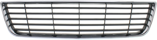 IMPALA 06-11 FRONT BUMPER GRILLE, Chrome Shell/Dark Gray Insert, (Exc. SS Model) - CAPA