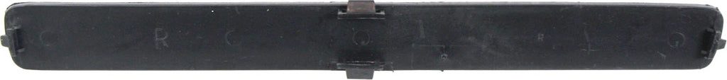 ESCALADE 00-06/SILVERADO PICKUP 99-02 FRONT BUMPER MOLDING RH, Cover Cap Opening, Plastic, Black