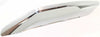 PACIFICA 04-06 FRONT BUMPER MOLDING LH, Upper, Plastic, Chrome