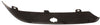 CHRYSLER 300 05-10 FRONT BUMPER MOLDING LH, Bumper Strip, Black Crystal, Plas, w/ HLW Hole, 6.1L Eng