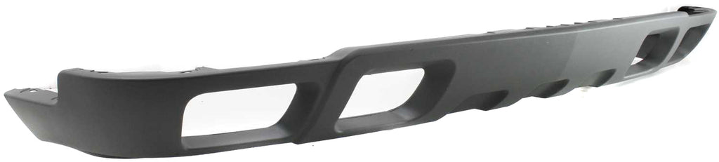 AVALANCHE 02-06/SILVERADO 03-06 FRONT LOWER VALANCE, Air Deflector, Textured Gray, w/ Fog Light Holes, Includes 2007 Classic