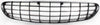 SEBRING 01-03 GRILLE, Plastic, Chrome Shell/Painted Dark Gray Insert, Convertible