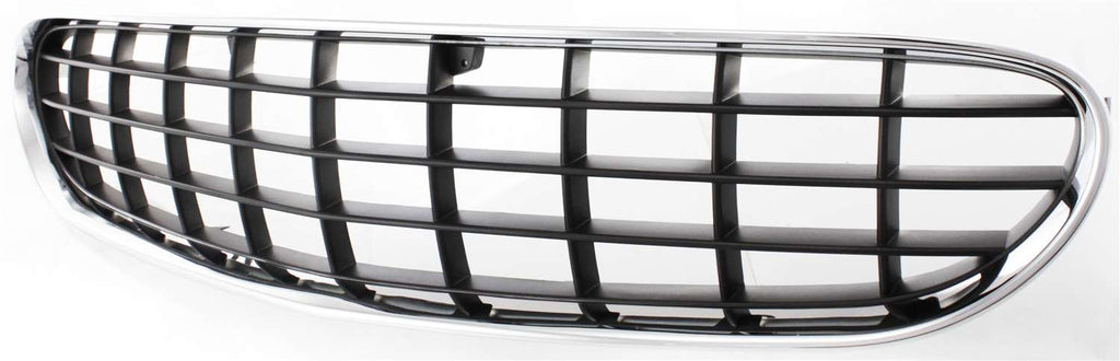 SEBRING 01-03 GRILLE, Plastic, Chrome Shell/Painted Dark Gray Insert, Convertible