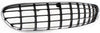 SEBRING 01-03 GRILLE, Plastic, Chrome Shell/Painted Dark Gray Insert, Convertible