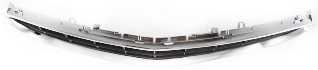 SEBRING 01-03 GRILLE, Plastic, Chrome Shell/Painted Dark Gray Insert, Convertible