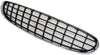 SEBRING 01-03 GRILLE, Plastic, Chrome Shell/Painted Black Insert, Sedan