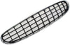 SEBRING 01-03 GRILLE, Plastic, Chrome Shell/Painted Black Insert, Sedan