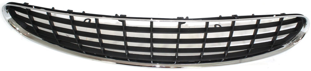 SEBRING 01-03 GRILLE, Plastic, Chrome Shell/Painted Black Insert, Sedan