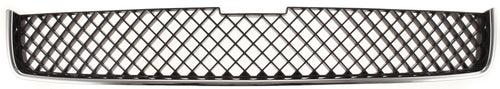 UPLANDER 05-09 FRONT BUMPER GRILLE, Upper, Chrome Shell/Textured Dark Gray Insert