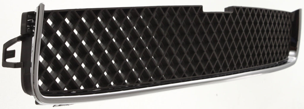 UPLANDER 05-09 FRONT BUMPER GRILLE, Upper, Chrome Shell/Textured Dark Gray Insert