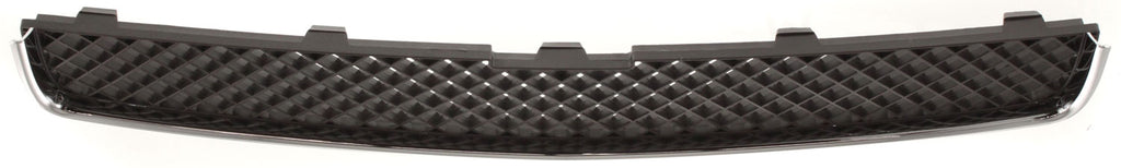 UPLANDER 05-09 FRONT BUMPER GRILLE, Upper, Chrome Shell/Textured Dark Gray Insert