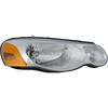 SEBRING 04-06 HEAD LAMP RH, Assembly, Halogen, Convertible/Sedan - CAPA