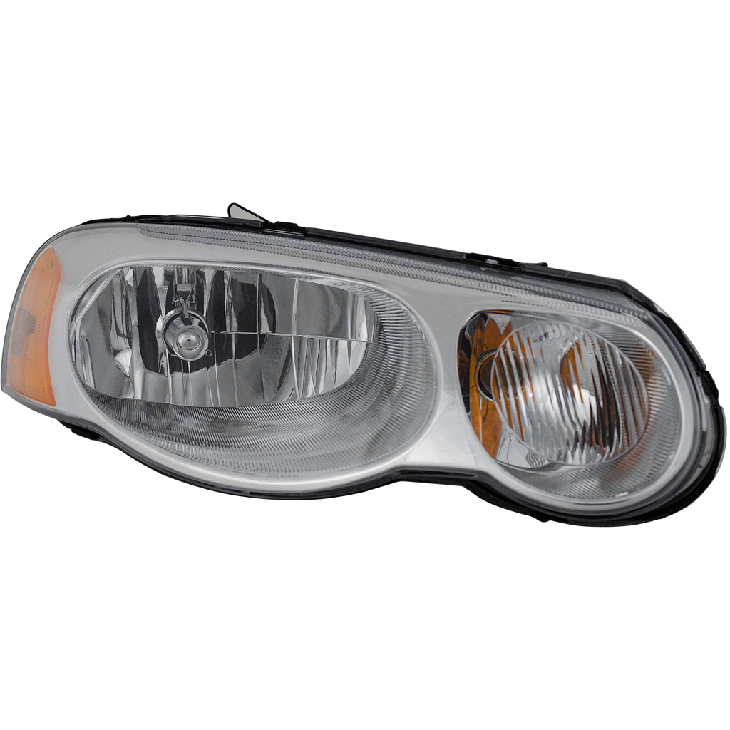 SEBRING 04-06 HEAD LAMP RH, Assembly, Halogen, Convertible/Sedan - CAPA