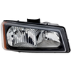 SILVERADO 03-06 HEAD LAMP RH, Assembly, Halogen, Fluted Reflector, Includes 2007 Classic - CAPA