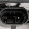 SILVERADO 03-06 HEAD LAMP LH, Assembly, Halogen, Fluted Reflector, Includes 2007 Classic - CAPA