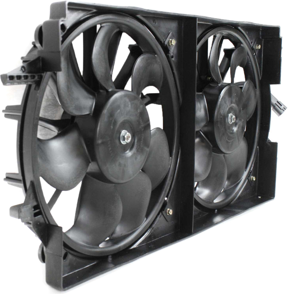 MALIBU 97-03 / GRAND AM 99-04 RADIATOR FAN SHROUD ASSEMBLY, Dual