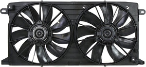 AURORA 01-03/DEVILLE 00-05 RADIATOR FAN ASSEMBLY, Dual Fan, 8 Cyl