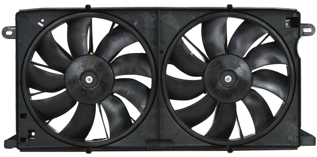 AURORA 01-03/DEVILLE 00-05 RADIATOR FAN ASSEMBLY, Dual Fan, 8 Cyl