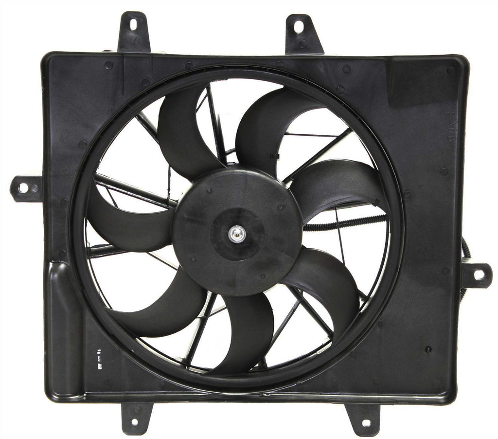 PT CRUISER 06-10 RADIATOR FAN ASSEMBLY, w/o Turbo, Convertible/Wagon