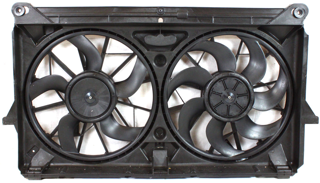 SILVERADO/SIERRA 05-07 RADIATOR FAN ASSEMBLY, Dual Fan, Electrical Cooling, Includes 2007 Classic