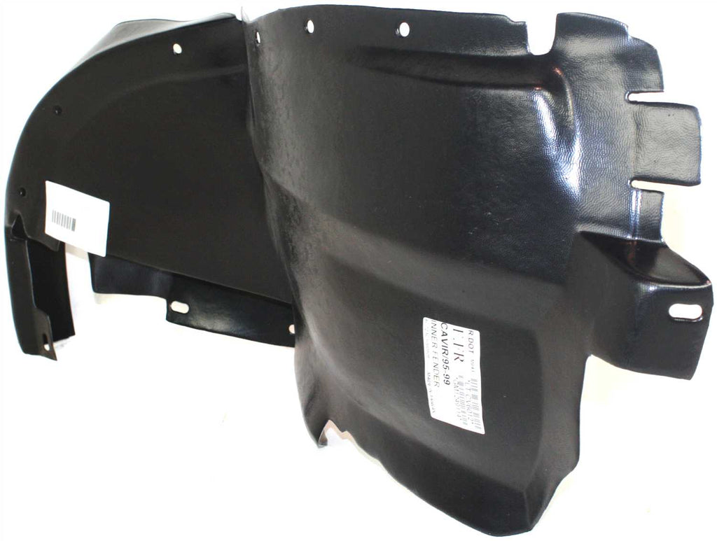 CAVALIER 95-99 FRONT FENDER LINER RH, Front Section, (Exc. Z24 Model)