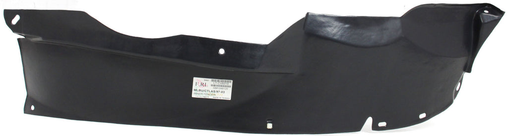 MALIBU 97-03/CLASSIC 04-05/CUTLASS 97-99 FRONT FENDER LINER LH, Rear Section