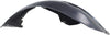 SEBRING 01-06 FRONT FENDER LINER LH, Rear Section, Convertible