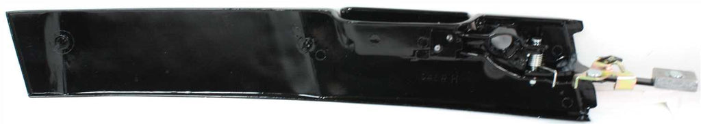 LUMINA 90-94 EXTERIOR FRONT DOOR HANDLE RH, Metal, Primed, With Keyhole And Molding, Coupe