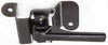 ASTRO / SAFARI 85-92 FRONT INTERIOR DOOR HANDLE LH, Metal, Smooth Black