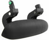 CAVALIER 95-05 FRONT EXTERIOR DOOR HANDLE RH, Plastic, Textured Black, w/o Keyhole