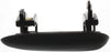 CAVALIER 95-05 FRONT EXTERIOR DOOR HANDLE LH, Plastic, Textured Black, w/o Keyhole