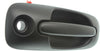 TOWN AND COUNTRY 01-07 FRONT EXTERIOR DOOR HANDLE RH, Smooth Black, w/ Keyhole