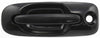 TOWN AND COUNTRY 01-07 FRONT EXTERIOR DOOR HANDLE LH, Smooth Black, w/ Keyhole