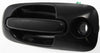 TOWN AND COUNTRY 01-07 FRONT EXTERIOR DOOR HANDLE LH, Smooth Black, w/ Keyhole