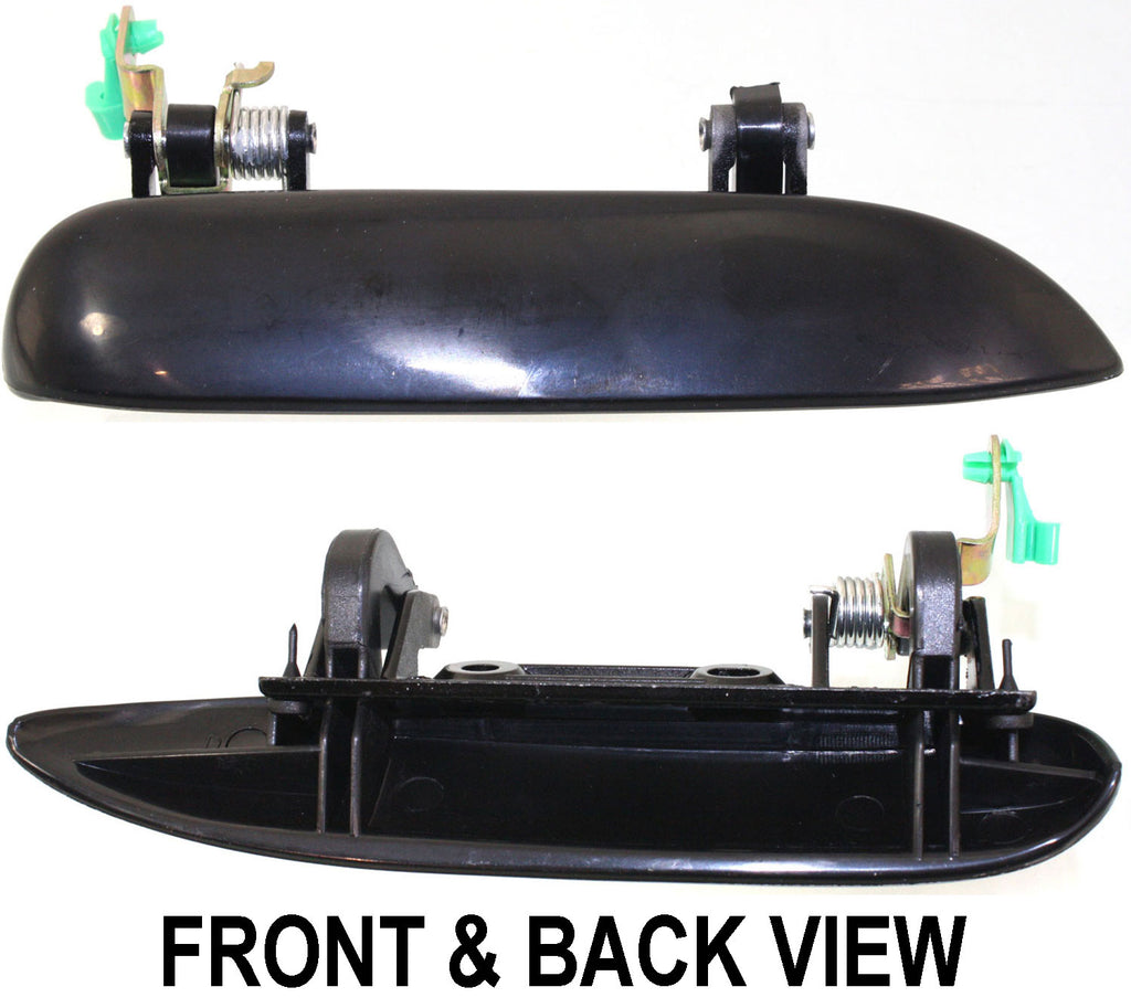 LUMINA 95-01/RENDEZVOUS 02-07 FRONT EXTERIOR DOOR HANDLE RH, Smooth Black, Plastic