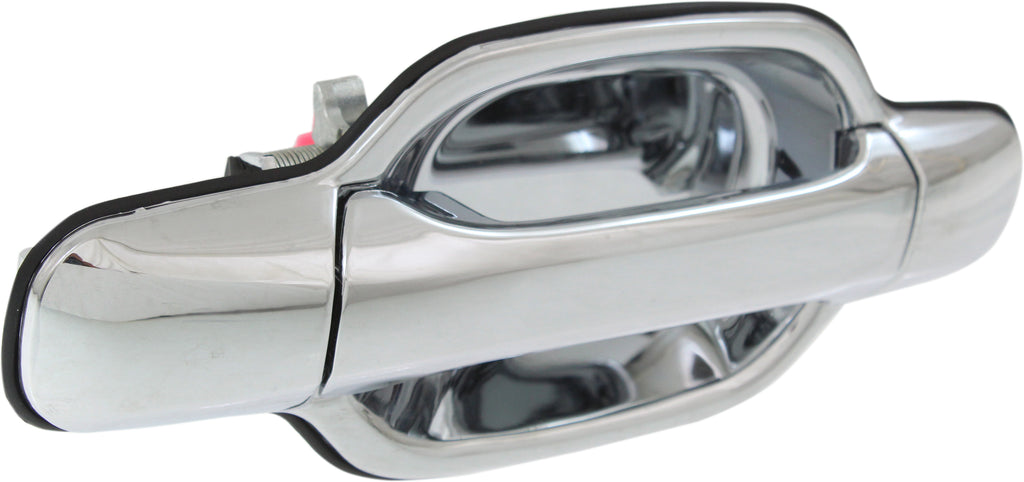 CANYON/COLORADO 04-12 EXTERIOR FRONT DOOR HANDLE Right, All Chrome, w/o Keyhole, Plastic