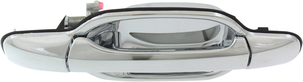 CANYON/COLORADO 04-12 EXTERIOR FRONT DOOR HANDLE Right, All Chrome, w/o Keyhole, Plastic
