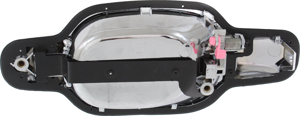CANYON/COLORADO 04-12 EXTERIOR FRONT DOOR HANDLE Right, All Chrome, w/o Keyhole, Plastic