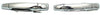 SILVERADO/SIERRA 1500 07-13/2500 HD/3500 HD 07-14 FRONT EXTERIOR DOOR HANDLE SET, All Chrme, 4-Dr Set (2 Keyhole)(andRR), Excludes 2007 Classic