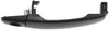 MALIBU 04-08/HHR 06-11 FRONT EXTERIOR DOOR HANDLE LH, Primed, w/ Keyhole, 4-Door