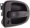 SILHOUETTE/VENTURE 97-04 EXTERIOR REAR DOOR HANDLE RH, Side Sliding Door, Txtrd Black, w/ Keyhole