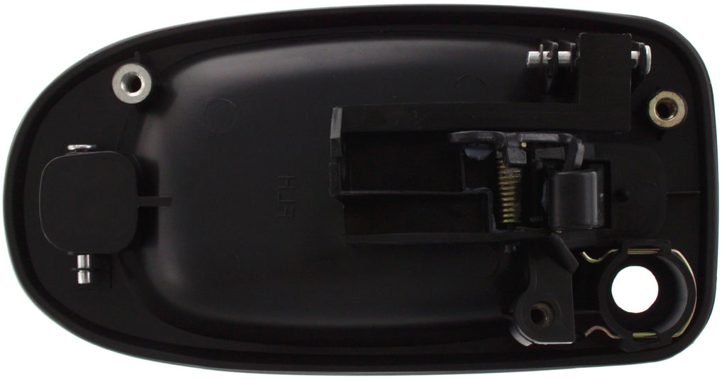 SILHOUETTE/VENTURE 97-04 EXTERIOR REAR DOOR HANDLE RH, Side Sliding Door, Txtrd Black, w/ Keyhole