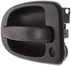 SILHOUETTE/VENTURE 97-04 EXTERIOR REAR DOOR HANDLE LH, Side Sliding Door, Txtrd Black, w/ Keyhole