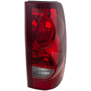 SILVERADO 1500/2500 03-03 TAIL LAMP RH, Lens and Housing, Fleetside - CAPA