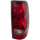 SILVERADO 1500/2500 03-03 TAIL LAMP RH, Lens and Housing, Fleetside - CAPA